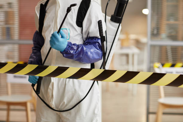 Professional Infectious Disease Decontamination technician working in Warrington, PA